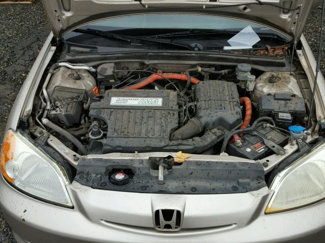 JHMES95673S010940 - 2003 HONDA CIVIC HYBR GOLD photo 7