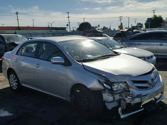 JTDBU4EE6C9172462 - 2012 TOYOTA COROLLA BA SILVER photo 1