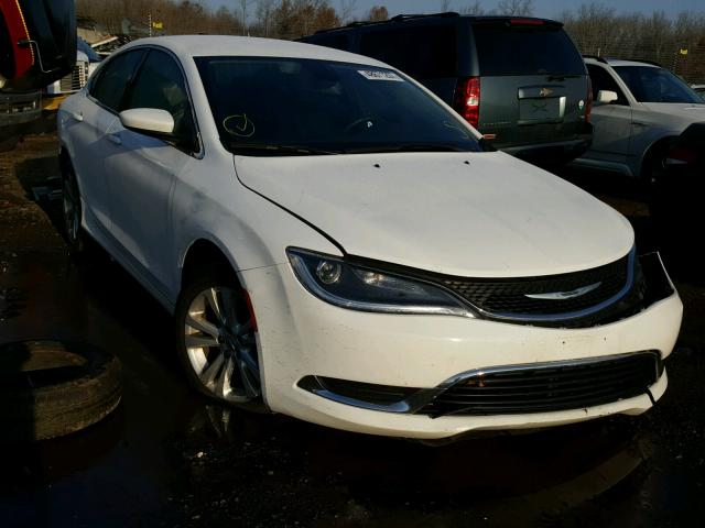 1C3CCCAB1FN611144 - 2015 CHRYSLER 200 LIMITE WHITE photo 1