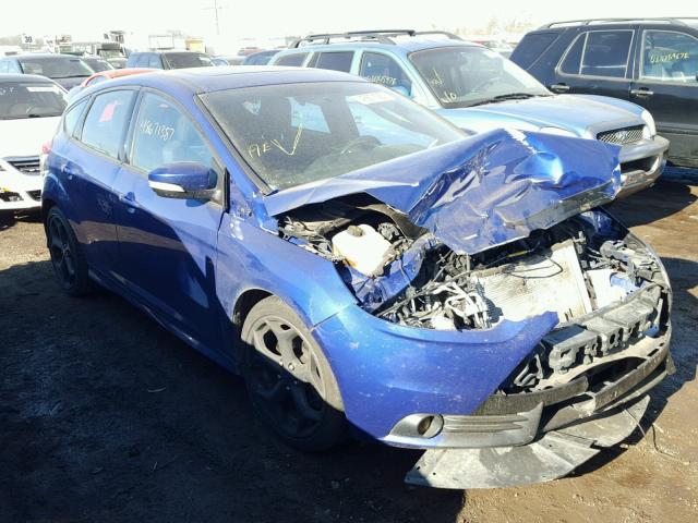 1FADP3L92EL228151 - 2014 FORD FOCUS ST BLUE photo 1