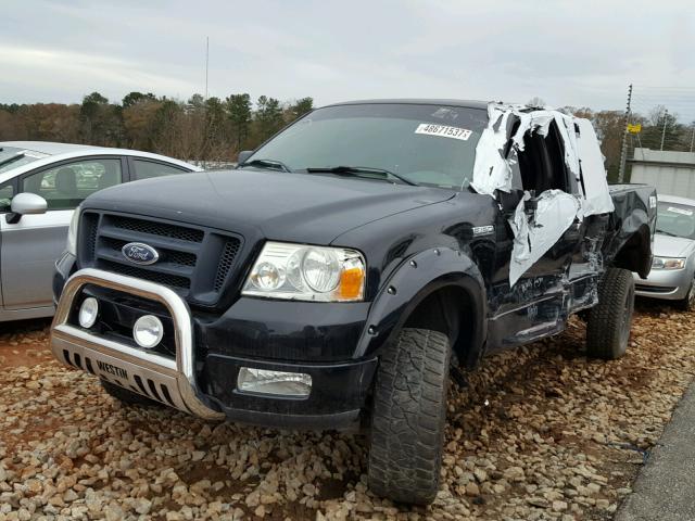 1FTPW145X5KD71039 - 2005 FORD F150 SUPER BLACK photo 2