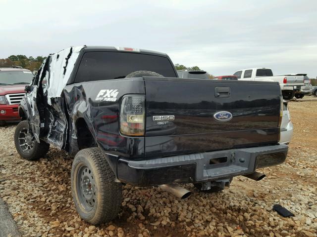 1FTPW145X5KD71039 - 2005 FORD F150 SUPER BLACK photo 3