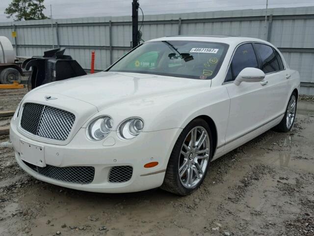 SCBBR9ZA9DC078346 - 2013 BENTLEY CONTINENTA WHITE photo 2