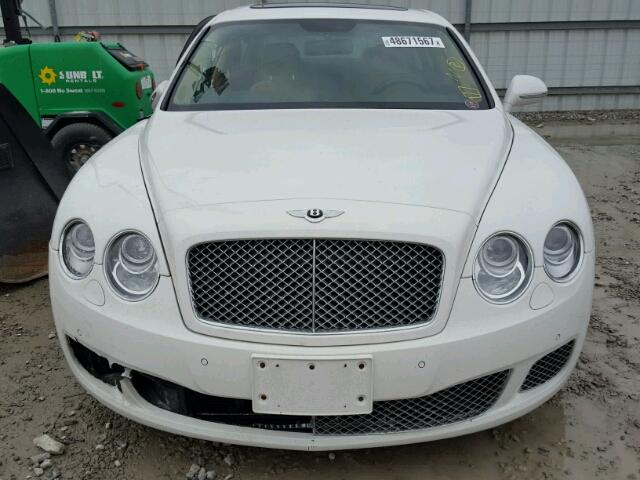 SCBBR9ZA9DC078346 - 2013 BENTLEY CONTINENTA WHITE photo 9