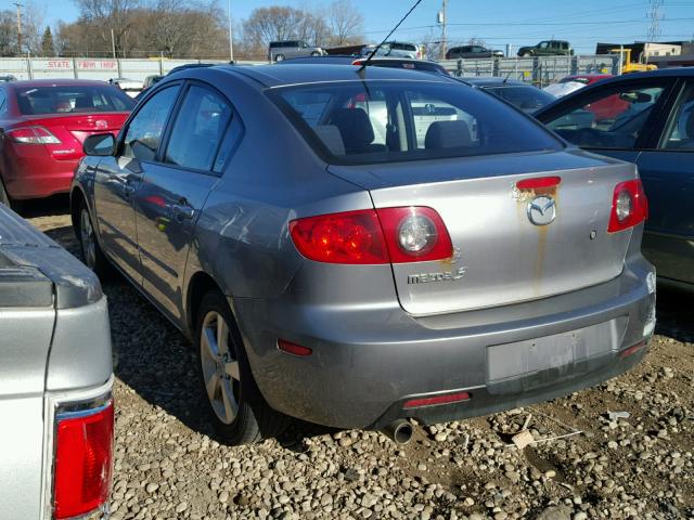 JM1BK32F661497578 - 2006 MAZDA 3 I SILVER photo 3