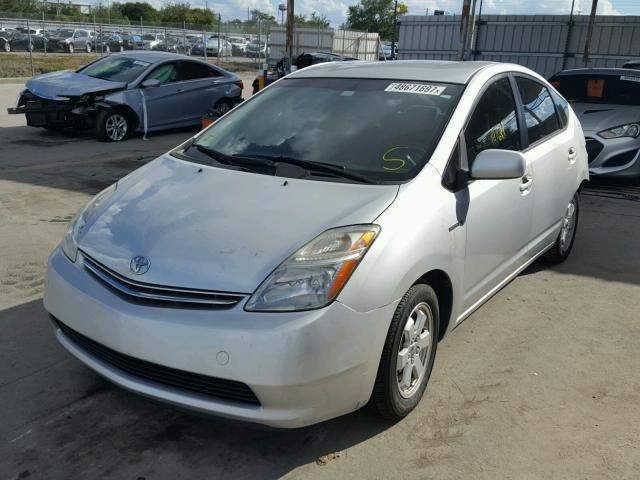 JTDKB20U583388712 - 2008 TOYOTA PRIUS SILVER photo 2