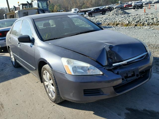 1HGCM66497A079978 - 2007 HONDA ACCORD SE CHARCOAL photo 1