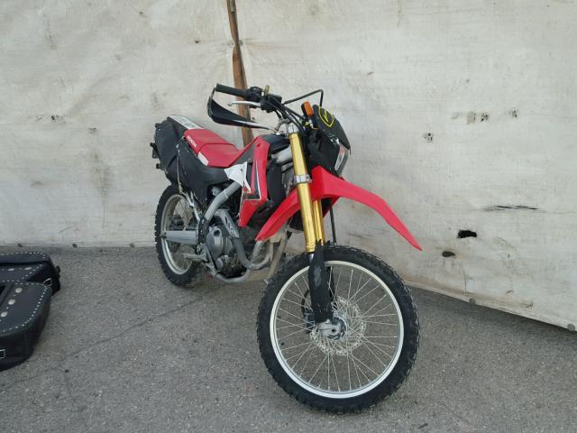 MLHMD3811E5104993 - 2014 HONDA CRF250 L RED photo 1