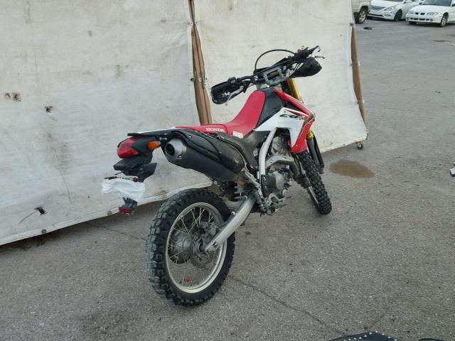 MLHMD3811E5104993 - 2014 HONDA CRF250 L RED photo 4