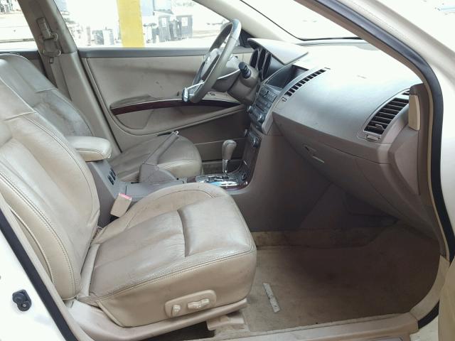 1N4BA41E28C825545 - 2008 NISSAN MAXIMA SE WHITE photo 5