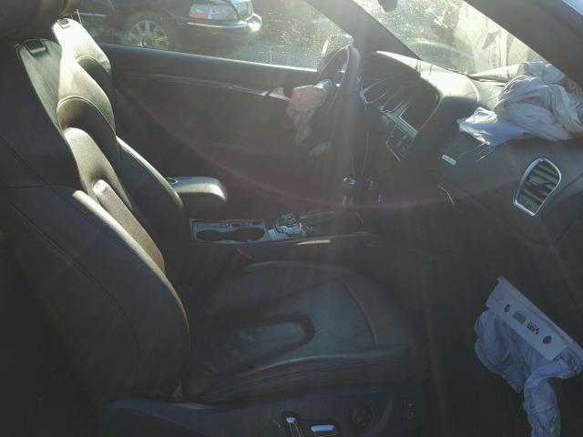 WAUVGAFH3DN005879 - 2013 AUDI S5 PRESTIG WHITE photo 5