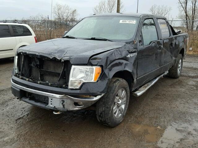 1FTFW1EV7AFC92649 - 2010 FORD F150 SUPER BLACK photo 2