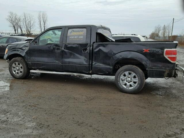 1FTFW1EV7AFC92649 - 2010 FORD F150 SUPER BLACK photo 9