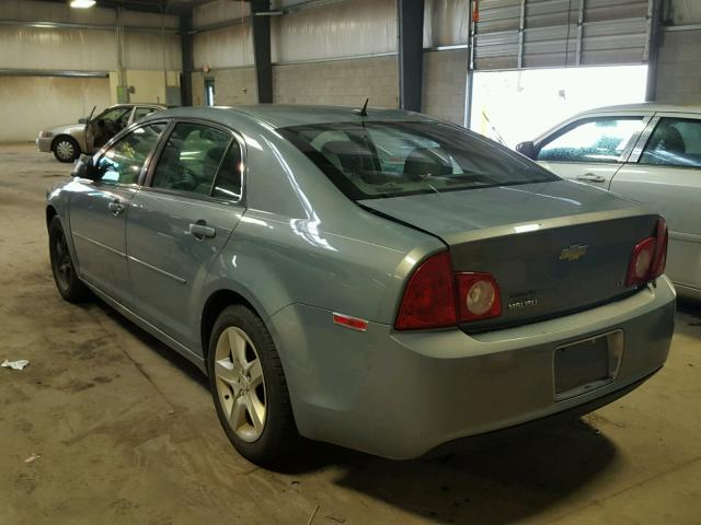 1G1ZG57B39F122877 - 2009 CHEVROLET MALIBU LS ლურჯი ფოტო 3