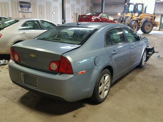 1G1ZG57B39F122877 - 2009 CHEVROLET MALIBU LS ლურჯი ფოტო 4