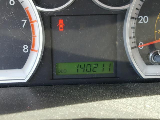 KL1TD56E69B302242 - 2009 CHEVROLET AVEO LS BLUE photo 8