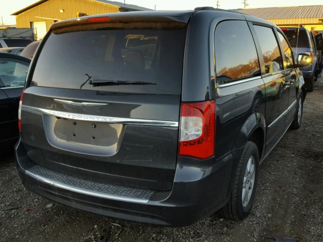 2C4RC1BG0CR415845 - 2012 CHRYSLER TOWN & COU CHARCOAL photo 4