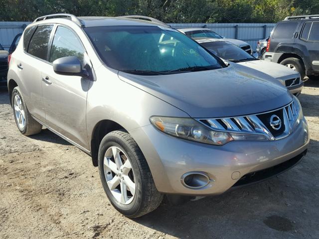 JN8AZ18U29W014021 - 2009 NISSAN MURANO S GRAY photo 1