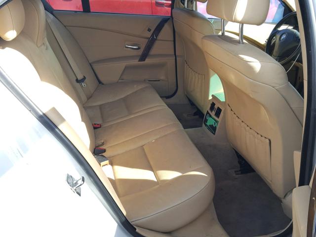 WBANA53535B858269 - 2005 BMW 525 I WHITE photo 6