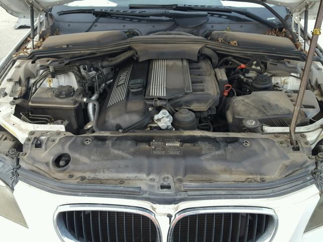 WBANA53535B858269 - 2005 BMW 525 I WHITE photo 7
