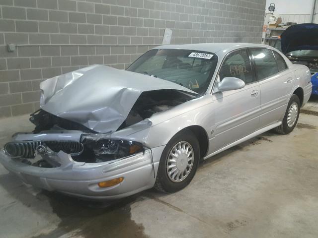 1G4HP54K314194231 - 2001 BUICK LESABRE CU SILVER photo 2