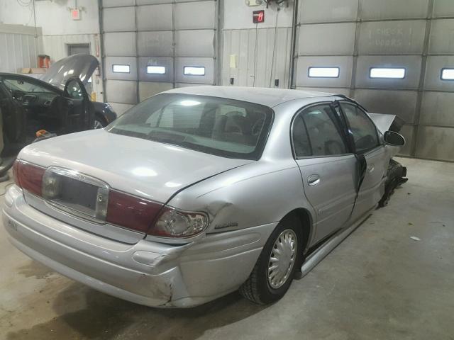 1G4HP54K314194231 - 2001 BUICK LESABRE CU SILVER photo 4