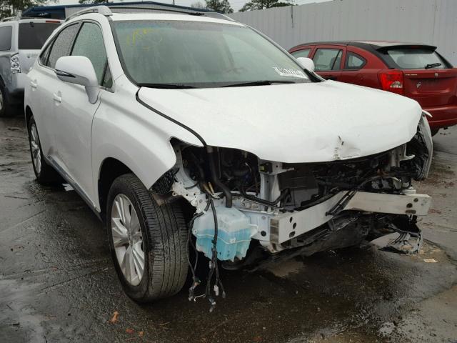 JTJZB1BA9B2005411 - 2011 LEXUS RX 450 WHITE photo 9