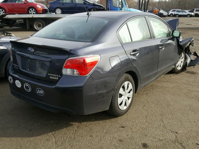 JF1GJAA66FH008561 - 2015 SUBARU IMPREZA BA GRAY photo 4