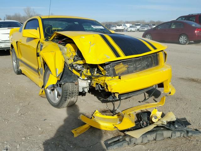 1ZVFT82H465230152 - 2006 FORD MUSTANG GT YELLOW photo 1