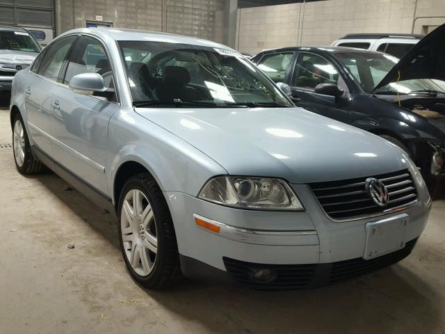 WVWAD63B35E006572 - 2005 VOLKSWAGEN PASSAT GLS BLUE photo 1