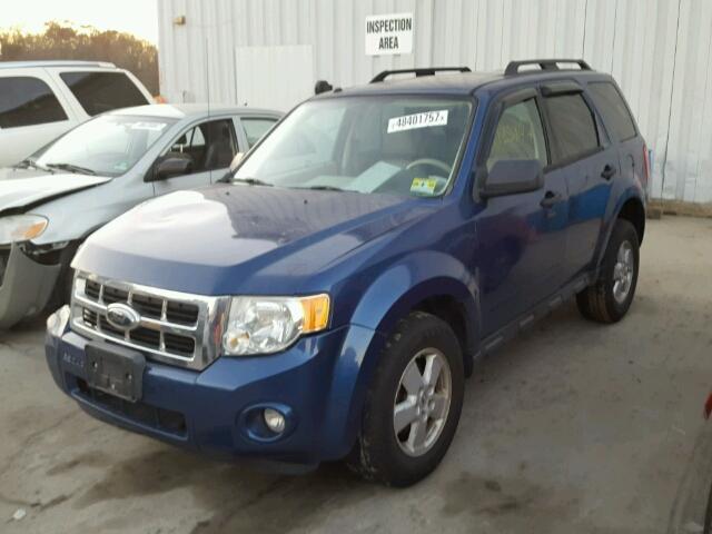 1FMCU03Z08KC39927 - 2008 FORD ESCAPE XLT BLUE photo 2