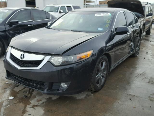 JH4CU2F63AC013848 - 2010 ACURA TSX BLACK photo 2