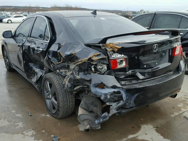 JH4CU2F63AC013848 - 2010 ACURA TSX BLACK photo 9