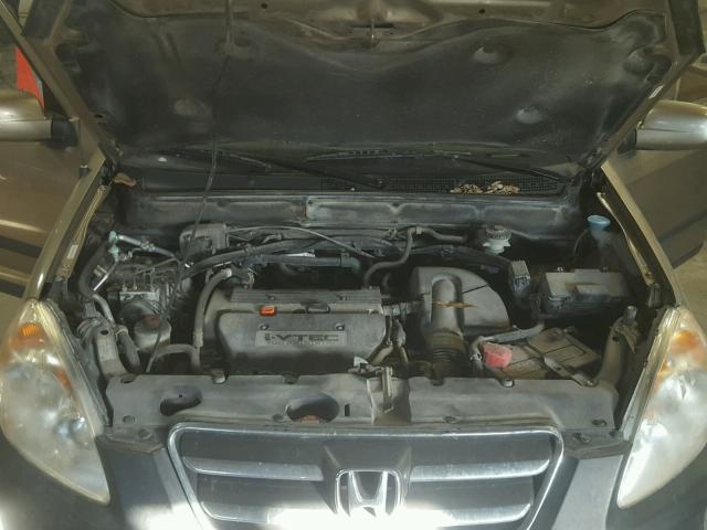 JHLRD78856C056380 - 2006 HONDA CR-V EX GOLD photo 7