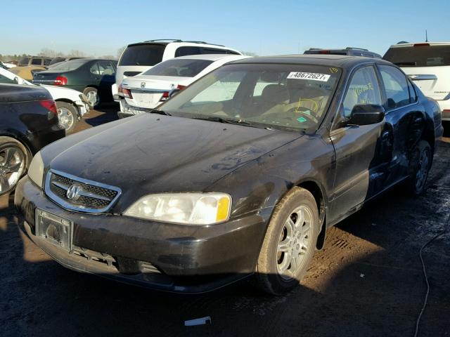 19UUA5663YA065343 - 2000 ACURA 3.2TL BLACK photo 2