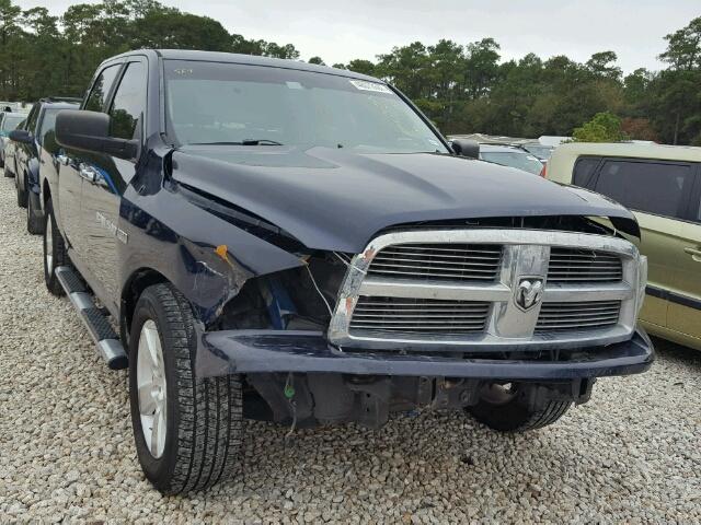 1C6RD6LT0CS153286 - 2012 DODGE RAM 1500 S BLUE photo 1