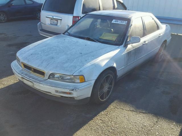 JH4KA7674PC002909 - 1993 ACURA LEGEND LS WHITE photo 2