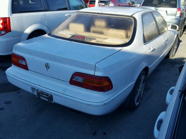 JH4KA7674PC002909 - 1993 ACURA LEGEND LS WHITE photo 4