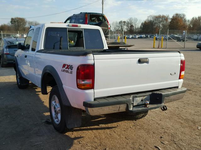 1FTZR45E33TA00554 - 2003 FORD RANGER SUP WHITE photo 3