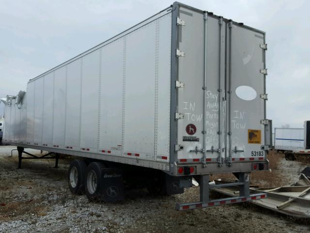 1GRAP062XJT109449 - 2018 GREAT DANE TRAILER DRY 53FT WHITE photo 4