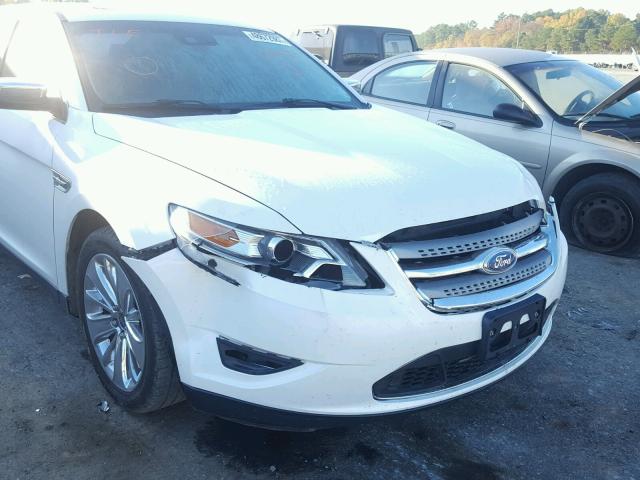 1FAHP2FW2CG106523 - 2012 FORD TAURUS LIM WHITE photo 9