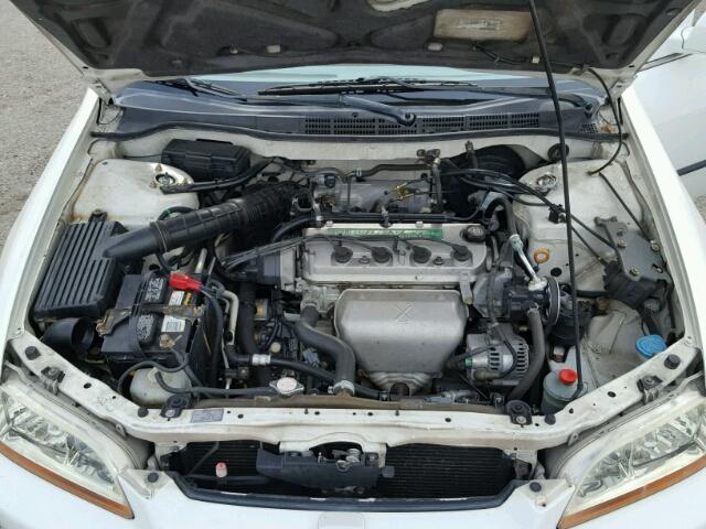 JHMCG6658XC023886 - 1999 HONDA ACCORD LX WHITE photo 7