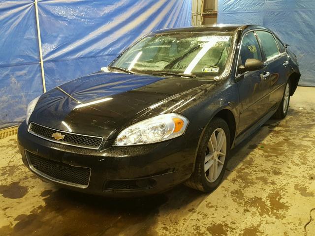 2G1WC5E37F1155118 - 2015 CHEVROLET IMPALA LIM BLACK photo 2