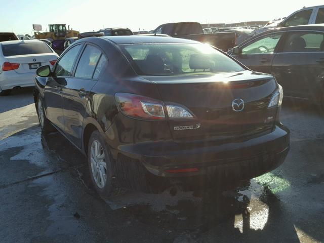 JM1BL1VF9C1504502 - 2012 MAZDA 3 I BLACK photo 3