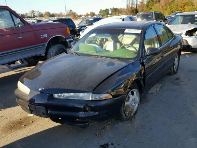 1G3WX52H9XF312556 - 1999 OLDSMOBILE INTRIGUE G BLACK photo 2