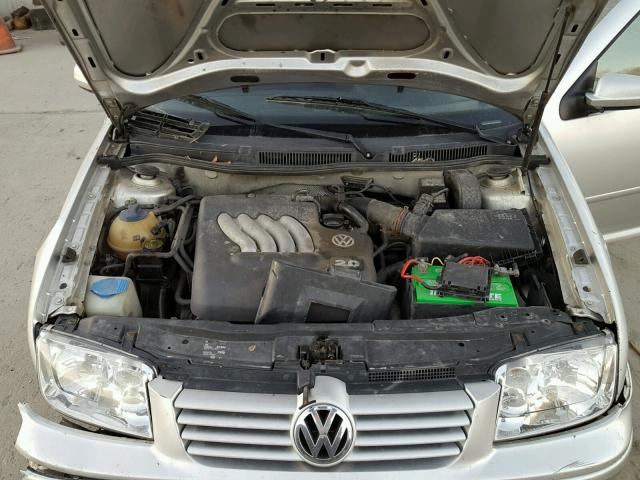 3VWSK29M11M071563 - 2001 VOLKSWAGEN JETTA GLS SILVER photo 7