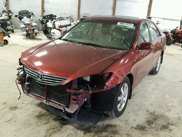 4T1BF30K26U112869 - 2006 TOYOTA CAMRY LE MAROON photo 2