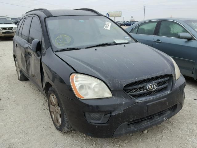 KNAFG526987133666 - 2008 KIA RONDO LX BLACK photo 1