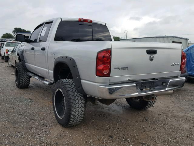 3D7KS28A07G784865 - 2007 DODGE RAM 2500 S ვერცხლისფერი ფოტო 3
