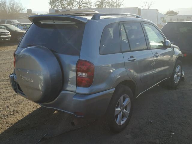 JTEGD20V050062849 - 2005 TOYOTA RAV4 GRAY photo 4